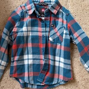 Quiksilver Kids flannel 4T